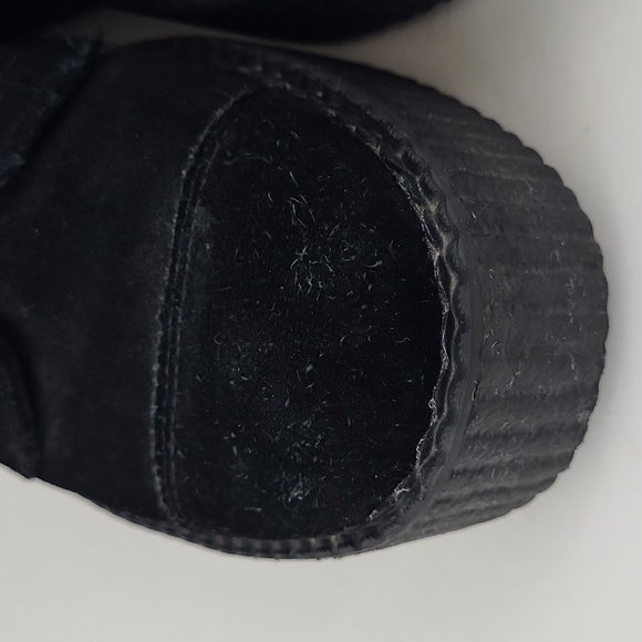 T.U.K Black Suede Viva Mondo Boots Size 8 / EU 39 - Picture 4 of 12